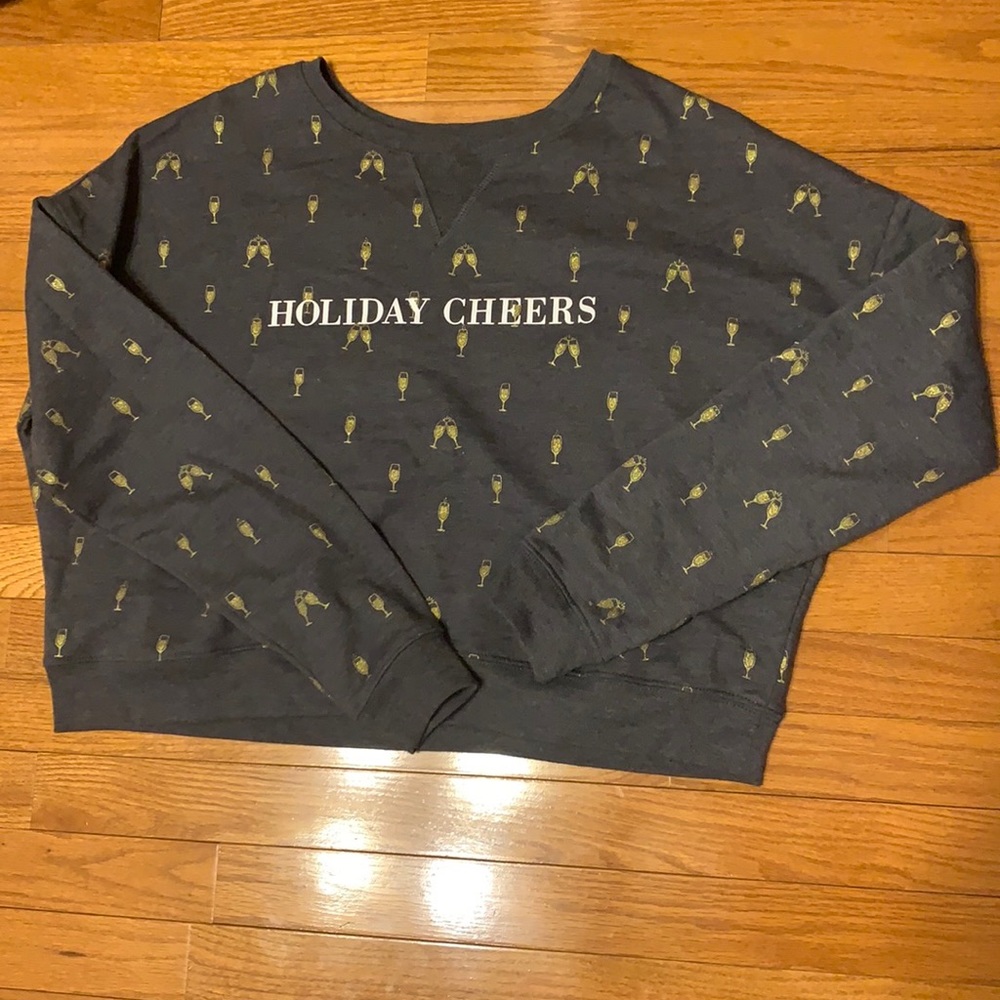 Fifth Sun - Crop Top Sweater Holiday
